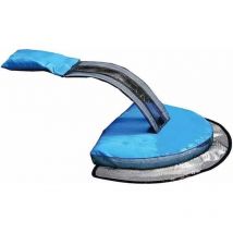 Bande de roulement flottante confortable, trampes d'évacuation pour sauver les animaux, pour sauver les animaux dans la piscine, pratique, turquoise