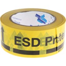Rs Pro - Bande de sécurité esd 48mm x 66m ( Prix pour 1 )