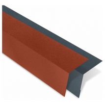 Bande d'égout pour tôle tuile bacacier Tuile r Coloris: Brun mat - Dimension: 2100 mm Longueur