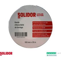 Solidor - epdm 100mm x 20 ml - Bande d'étanchéité pour liteau & lambourde