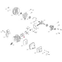 Bande Élastique Originale Blue Bird Pour Tronçonneuse Csp 280t - Csp 280tc Csp280t-02