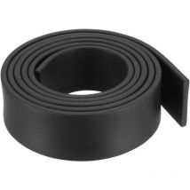 Paryou - Bande étanchéité Solide Rectangle Caoutchouc 25mm Large 3mm épais 1 Mètre Long Noir