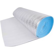 Hora - Bande Isolation Aluminsé Mousse De Polyéthylène Isolante 120x28 Cm Taille - 18 M2 - 50 Panneaux