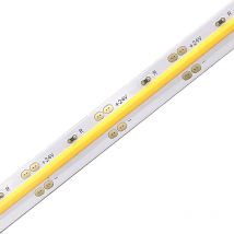 Bande led 24v 15w/m Smd2640 528led/m 3000k Ip20 Cob 5m 264075-4481