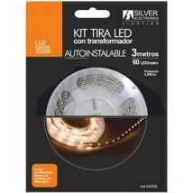 Kit bandeau led silver electronics 300 lm - m - 3m - 12v - 4.8w - m - 3000k - warm light