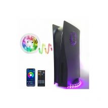Bande led, Ruban led, Bandes Lumineuses, PS5/XSX Barre lumineuse de base Manette PlayStation 5 (Bandeau de prise de son sept couleurs pour