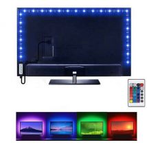 Bande lumineuse adhesive a led rgb backlight tv usb 3 m flexible TE-B0310