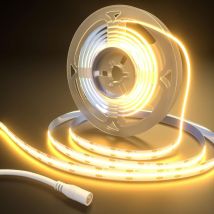 Shmshng - Bande lumineuse à led cob, bande lumineuse à led blanc chaud 12V, 5M - RWLuminaires et Éclairage›Luminaires intérieur›Éclairage