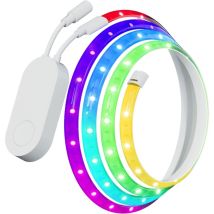 Yeelight – Ruban LED intérieur multicolore 2 m – Silicone flexible – Compatible Alexa et Google Assistant – YLDD005