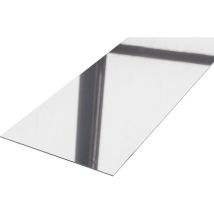 Ilcom - Bande Murale Décorative En Acier Inoxydable 10cm X 270cm - Argent Brillant