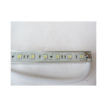 Signcomplex - Profilé led étanche 7.2W étanche alu longueur 50cm L10mm froid 6000K 500lm SMD5050 alim 12V (non incl) IP65