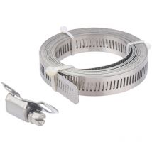 Bande sans fin acier longueur 3 mètres Noyon et Thiebault Largeur 14 mm + 10 têtes brochables