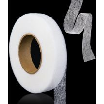 Bande Thermocollante, 64 m Bande d'Ourlet, Ourlet Thermocollant largeur 20mm, Rubans Thermocollant pour Ourlet de Couture pour Assembler des Tissus,