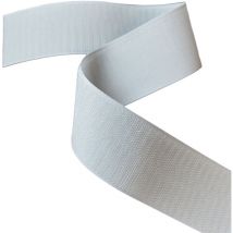 Bande velcro scratch ignifugé Gris clair 5 cmx4 m