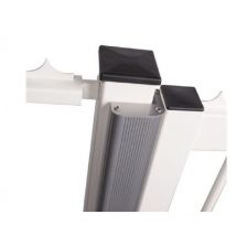 Locinox - Bandeau de finition argent pour ventouses mag-unit 2500 / profil en alu de 2M