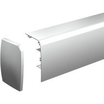 Slid'up By Mantion - Bandeau de finition avec embouts pour slid'up 1000 en pose murale - 1,95 m