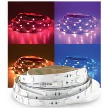 Ruban led Dimmable DC24V 7,2W/m 30LED/m 180° IP20 5m - rgb