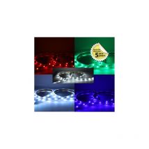Miidex Lighting - Bandeau led RGB+4000K - 5m 60 LED/m - 2.5W/m - IP67 - 24V - 5 ans