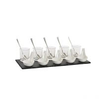 Bandeja aperitivo pizarra - 16 pzas