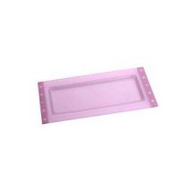 Bandeja cristal 19x36 gris Fast