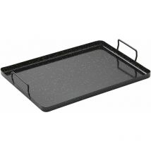 Bandeja de acero esmaltado para horno 40x40cm Vaello