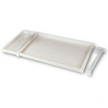Castel - Bandeja de condensados 940x420 mm de pvc / plástico para acondicionadores de aire y bombas de calor