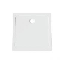 Hoesch - Bandeja de ducha mineral moldeada blanca. 100x100x3cm. no ceñido