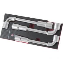 Kraftwerk - Juego de llaves de vaso 27-32 mm EVA3 3 piezas - 4903-31