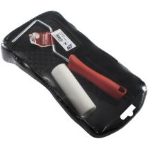 Alba-rulo bandeja kit esmalte 02 160x260mm , Kit esmaltar compuesto de bandeja 16x26cm y recambio de espuma poro con mango.