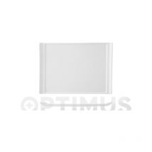 Qfplus - bandeja porcelana blanca 25 x 17 cm - 8472725