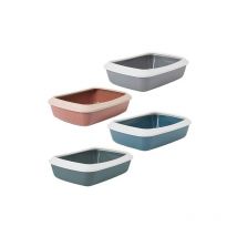 Bandeja para gatos WC Arenero Modelo Iriz Blanco / Gris