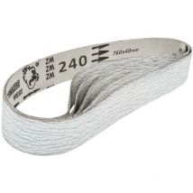 Bandes abrasives 760mm grain de 240
