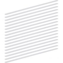 Bandes antidérapantes set de 18 longueur 40 cm escalier carrelage autoadhésif douche, transparent