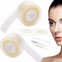 Bandes Paupières 1200 Pcs, Bandes de Levage à Double Paupière Invisibles, Autocollants Instantanés pour Paupières, Bandes Autocollantes pour Les Yeux