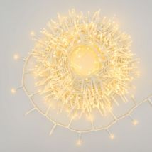 Bandkette ø6cm ntlg 1000 MiniLED Weißes Kabel 4+30,5m Weihnachtsbeleuchtung