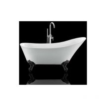 Bañera con patas BALMAIN 161 cm patas ÁGUILA NEGRAS