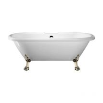 Rogier&mothes - Bañera con patas chelsea 154 cm patas león bronce envejecido