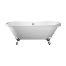 Rogier&mothes - Bañera con patas chelsea 154 cm patas águila cromadas