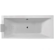 Bañera hidromasaje 170 x 80 - versión izquierda Jacob Delafon Massdream Evok acrílico - versión izquierda - Blanc mat