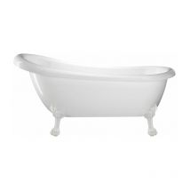 Rogier&mothes - Bañera con patas richmond 171 cm patas león blancas