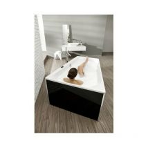 Hoesch - Bañera trapezoidal thasos 1500x1000x490mm li we