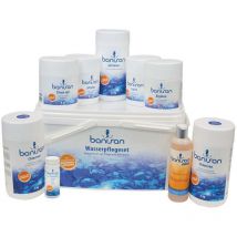 Wasserpflegeset 11 teilig für Whirlpools Wasserpflege Set Chlor pH Algen Kalk - Banisan