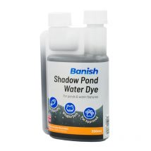 Pisces - Banish Shadow Pond Dye 250ml Water Colour Algae Control Reduce Growth Grey
