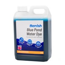 Banish Blue Pond Dye 2.5L Water Colour Algae Control Reduce Blanketweed Growth