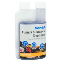 Banish Fungus & Bacteria Pond Fish Water Treatment 250ml Koi Disease Infection