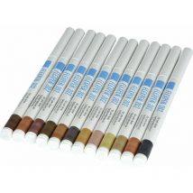 BAO - Flex-Pen Lack Retuschierstift für Farbkorrekturen (Holz) Austria 12 Farben