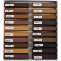 Hartwachs Vollstangen 20 Farben, Holzkitt, Holzwachs, Polstermöbel - BAO
