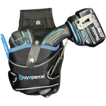Buyaparcel - bap Universal Heavy Duty Drill Holster Pouch Left Right Hand Tool Belt + Loop