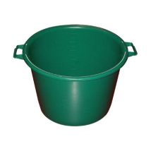 Aluminium Et Plastique - Baquet Rond Renforcé 40 L Vert 37/47,5 X 30,5