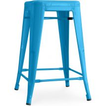 Industrial Style - Bar Stool - Industrial Design - 60cm - New Edition - Stylix Turquoise